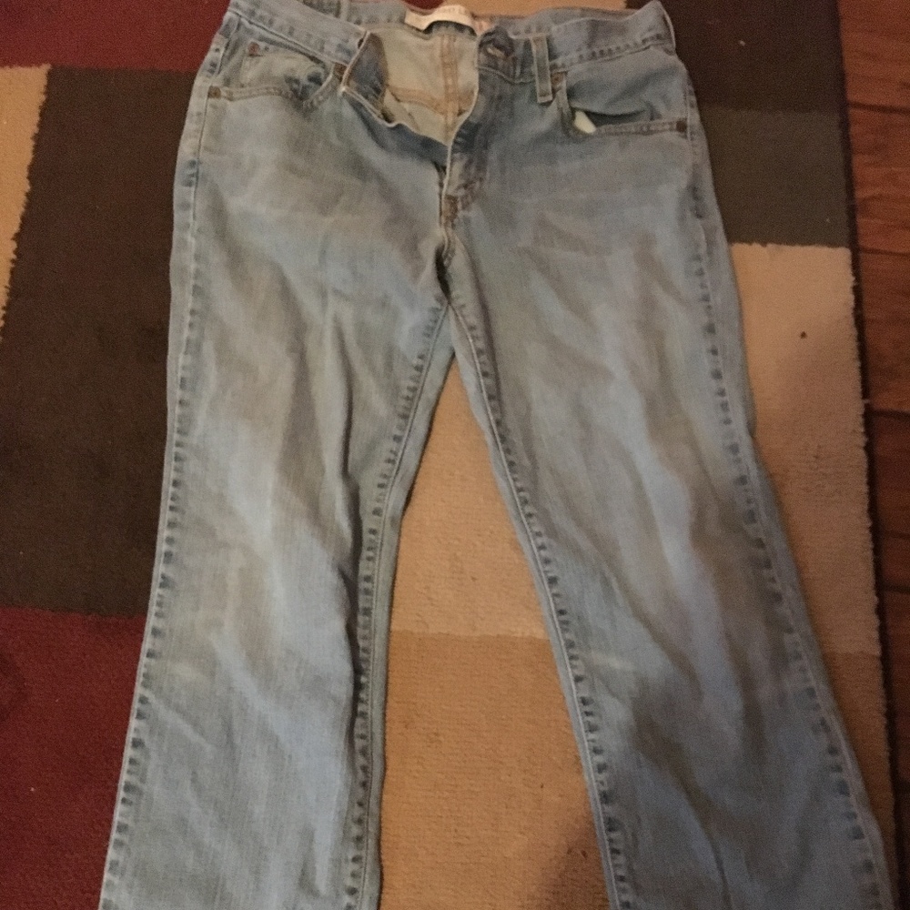 Levi's Straight Leg Mom Jeans